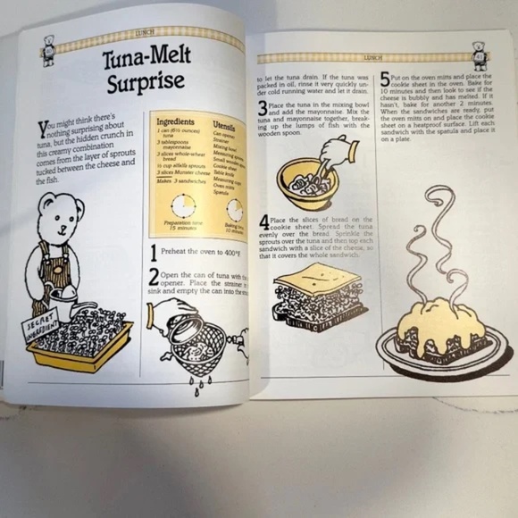 My First Cookbook | By Rena Coyle (1985) | Illustrated Paperback for Kids - Picture 4 of 6